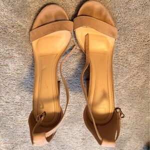 Lulu's Tan Heeled Sandals